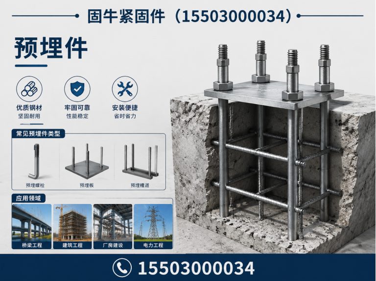 磁县预埋件展示图